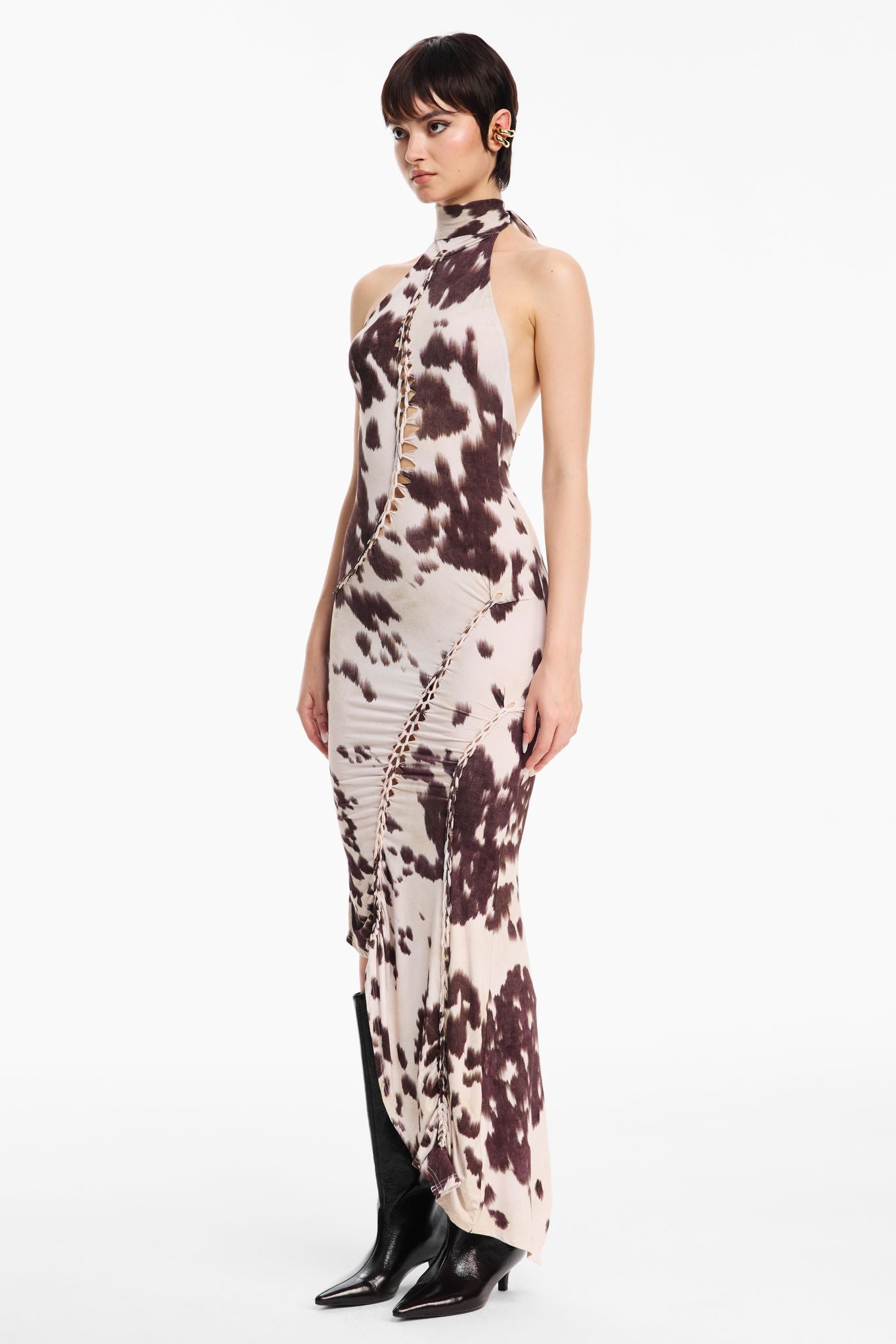 Senja Dress - Cowhide