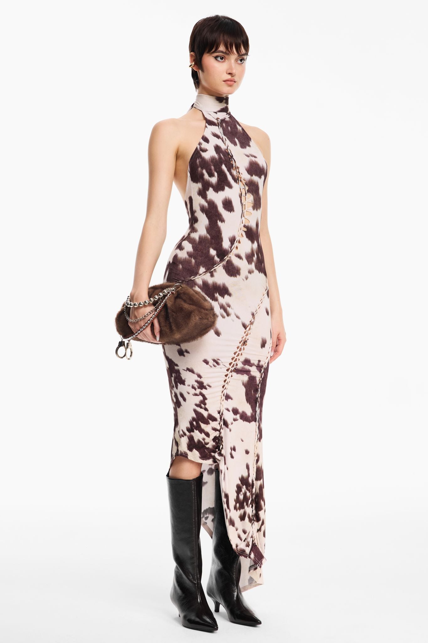 Senja Dress - Cowhide