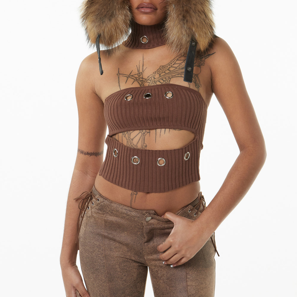 Cameron Top - Brown