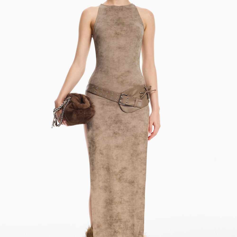 Cortana Dress - Stone