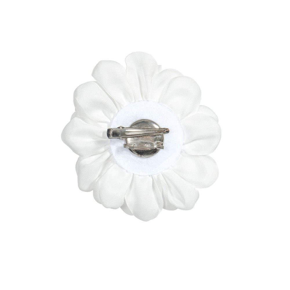 Helena Brooch - White